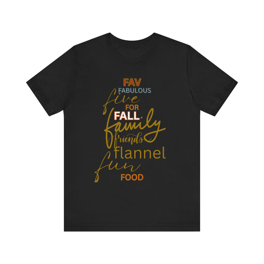 Fall Family Tee - Unisex Jersey
