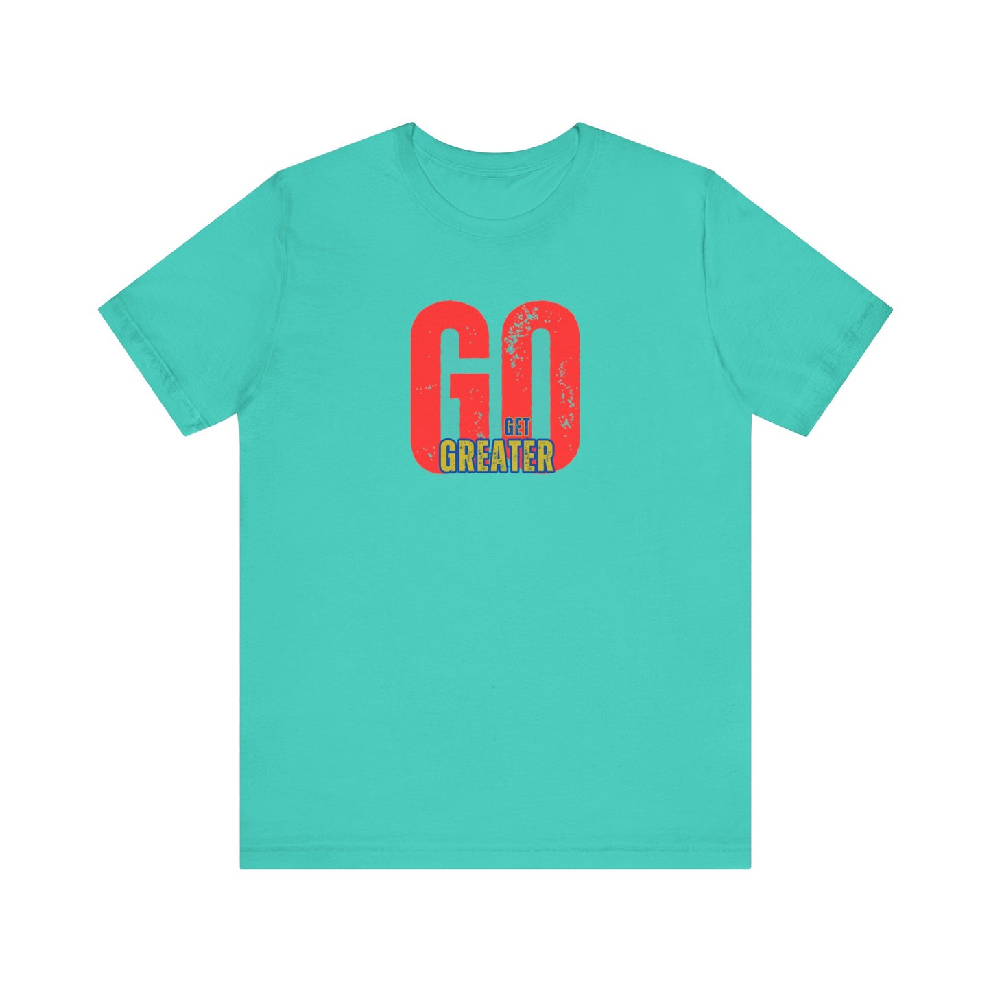Motivational Unisex Garment-Dyed T-Shirt - 'GO Get Greater'