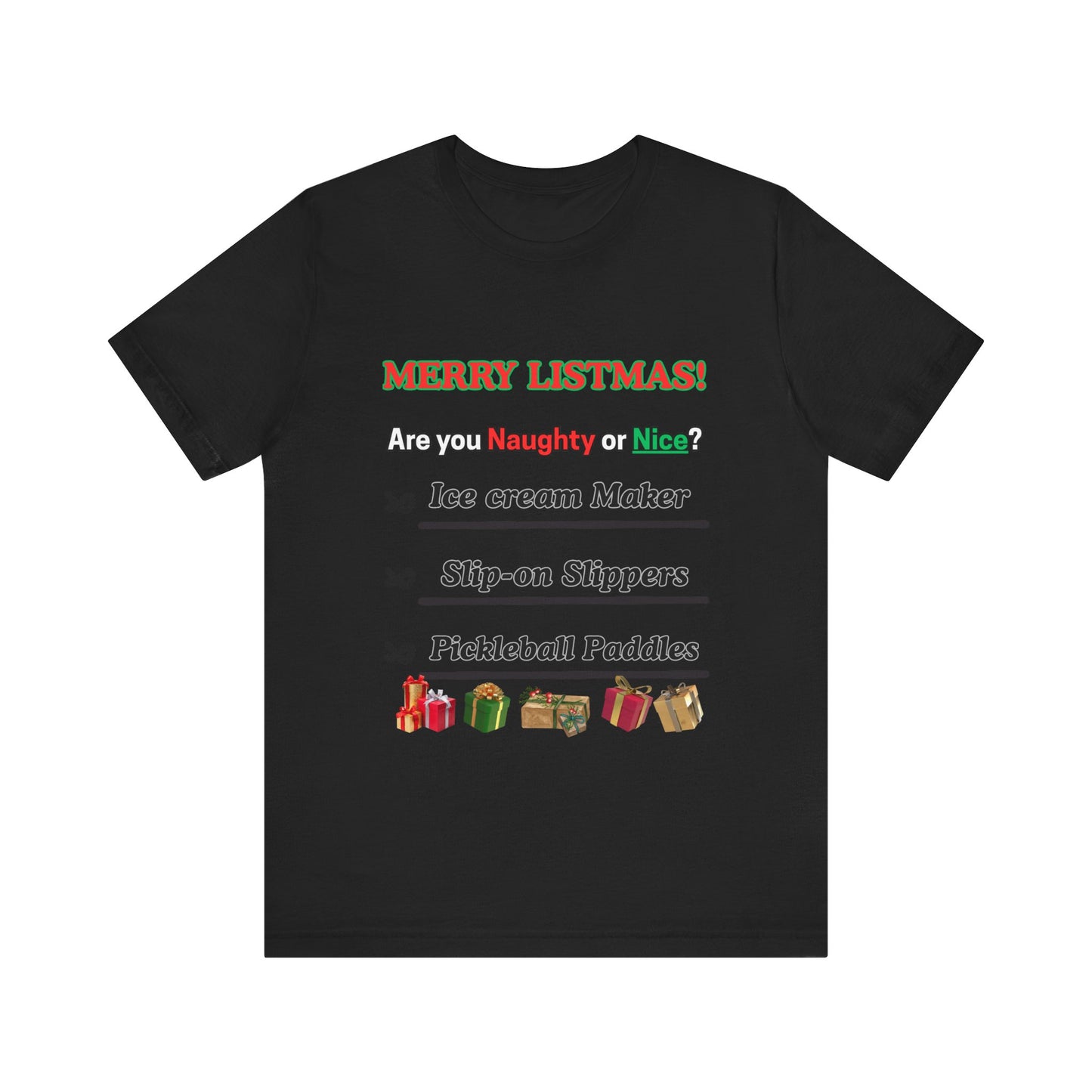 Christmas Short Sleeve Tee - Merry Christmas Shirt