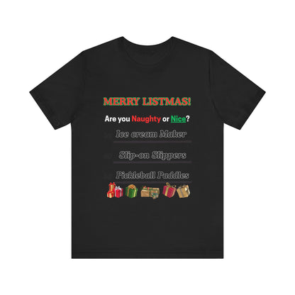 Christmas Short Sleeve Tee - Merry Christmas Shirt
