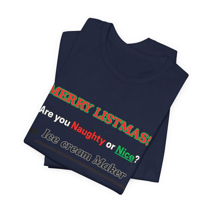 Christmas Short Sleeve Tee - Merry Christmas Shirt