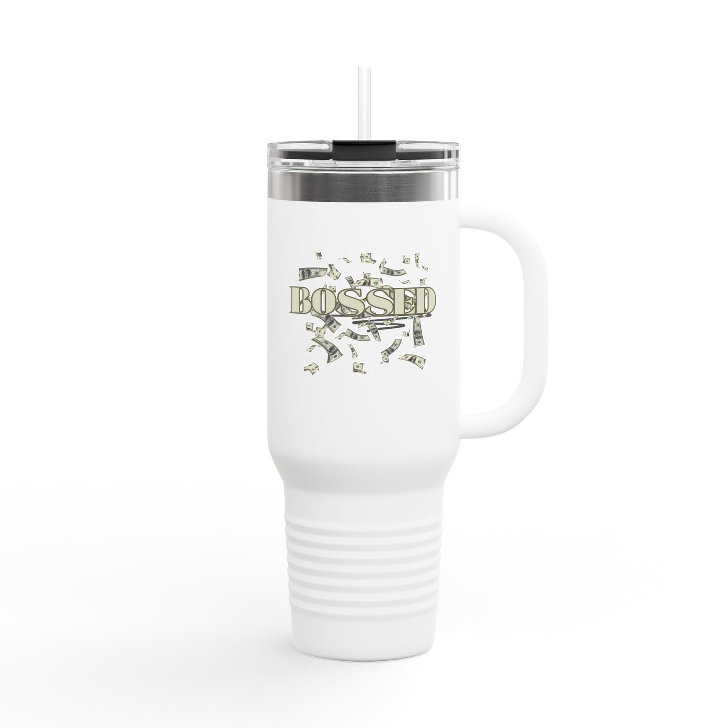 Bossed Insulated Travel Mug - 40oz | Perfect for Coffee Lovers & Entrepreneurs