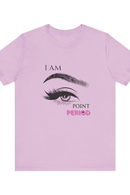 T-Shirt - Bold 'I AM POINT BLANK PERIOD' Design
