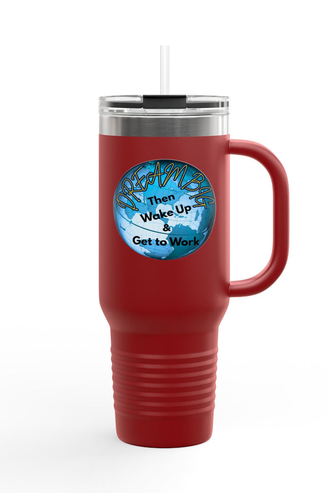 Inspirational Insulated Travel Mug - 40oz Dream Big Design