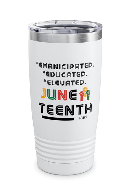 Juneteenth Inspirational Tumbler, 20oz - Celebrate Freedom, Civil Rights, Gift for Activists, Summer Events, Party Favor, Travel Mug