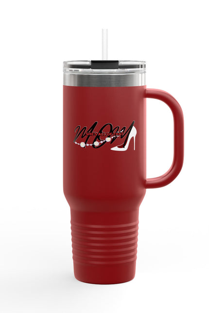 Stylish Insulated Travel Mug for Fashion Lovers - 40oz with Sassy Design