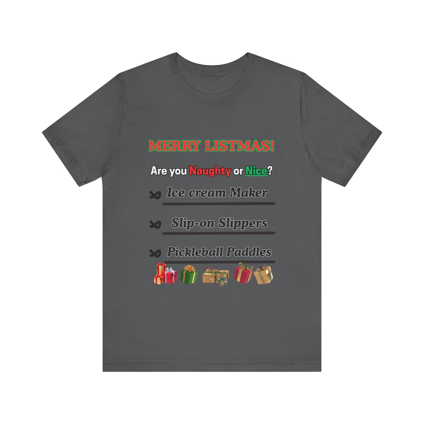 Christmas Short Sleeve Tee - Merry Christmas Shirt