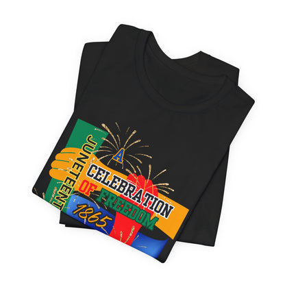 Juneteenth Celebration Unisex Garment-Dyed T-Shirt