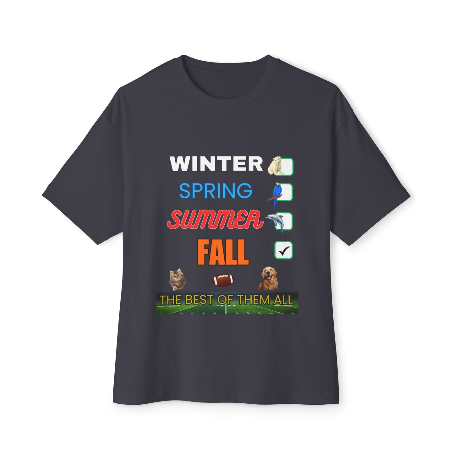 Oversized Tee - Fall Season Tees