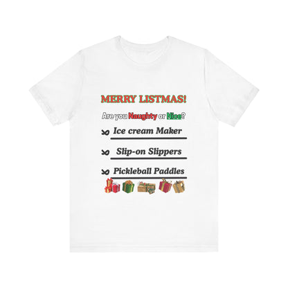 Christmas Short Sleeve Tee - Merry Christmas Shirt