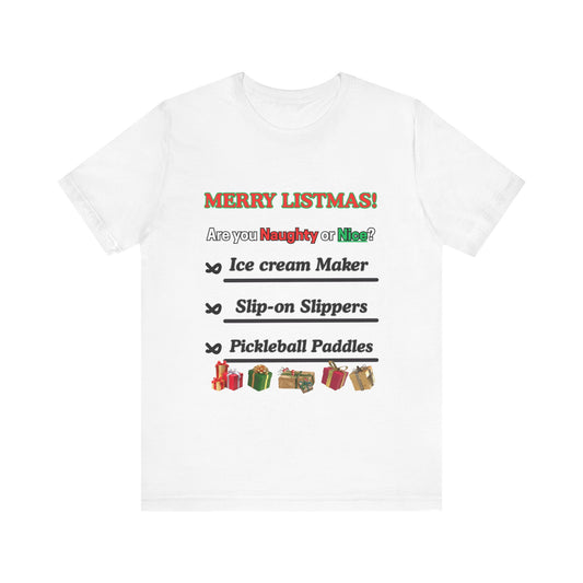 Christmas Short Sleeve Tee - Merry Christmas Shirt