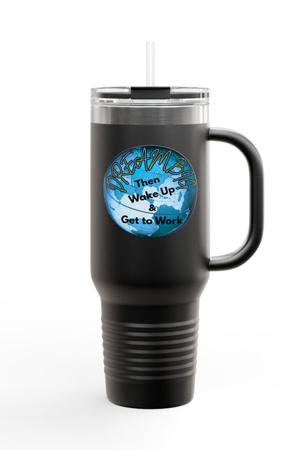 Inspirational Insulated Travel Mug - 40oz Dream Big Design