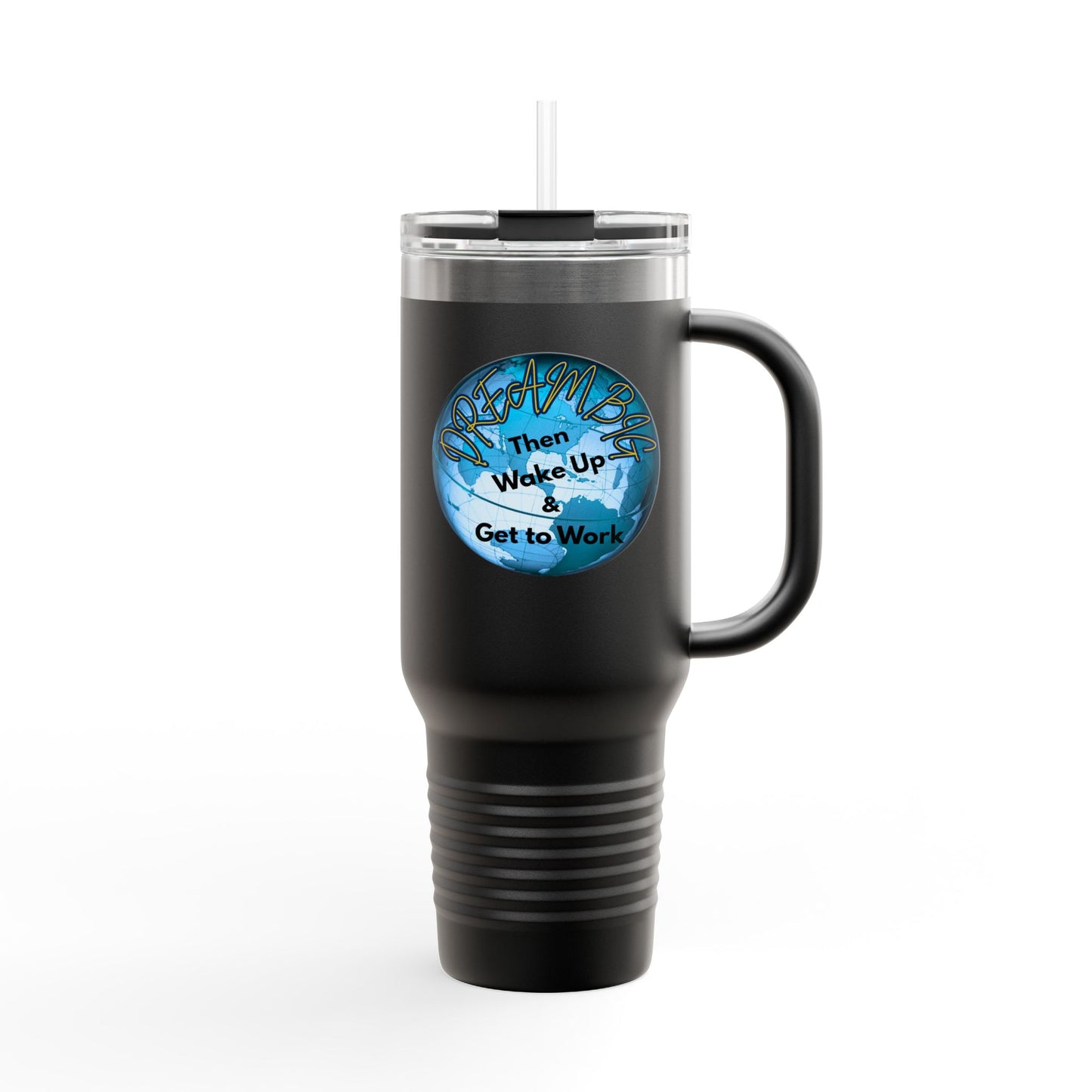 Inspirational Insulated Travel Mug - 40oz Dream Big Design