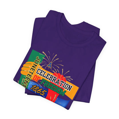 Juneteenth Celebration Unisex Garment-Dyed T-Shirt