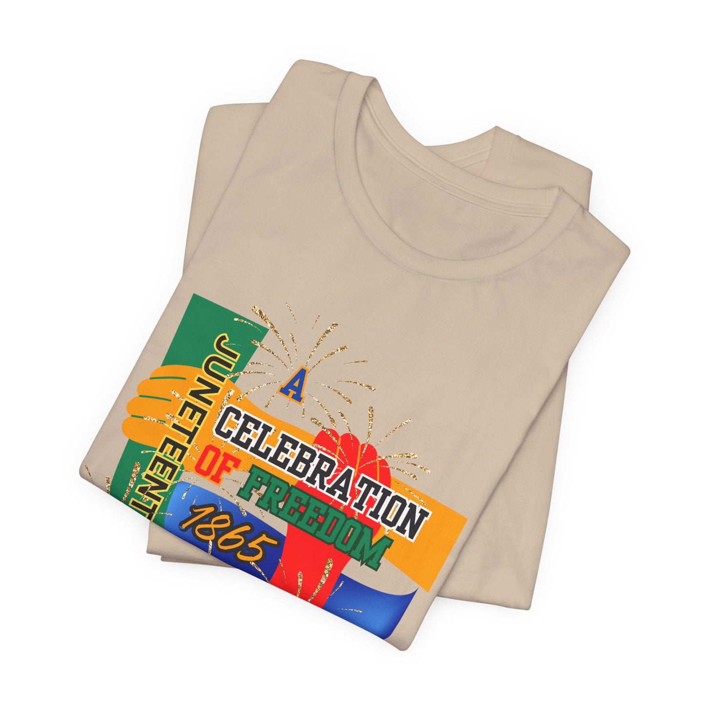 Juneteenth Celebration Unisex Garment-Dyed T-Shirt