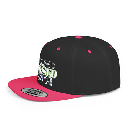 BOSSED Flat Bill Snapback Hat - Stylish Cap for Confident Individuals