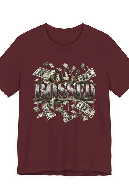 Bossed Tee — Money Crown Graphic T-Shirt