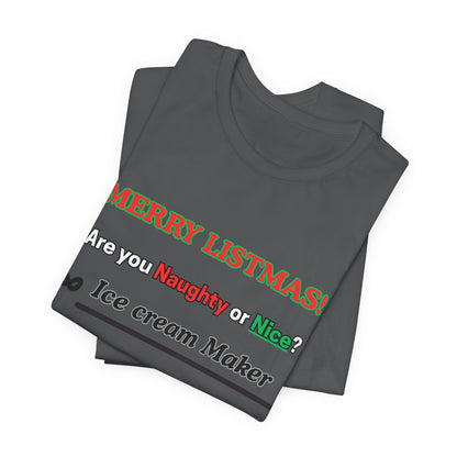 Christmas Short Sleeve Tee - Merry Christmas Shirt