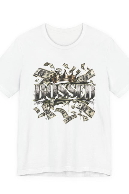 Bossed Tee — Money Crown Graphic T-Shirt