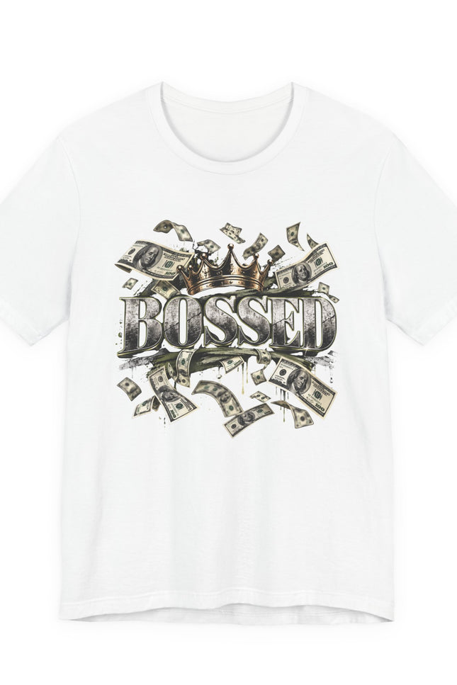 Bossed Tee — Money Crown Graphic T-Shirt