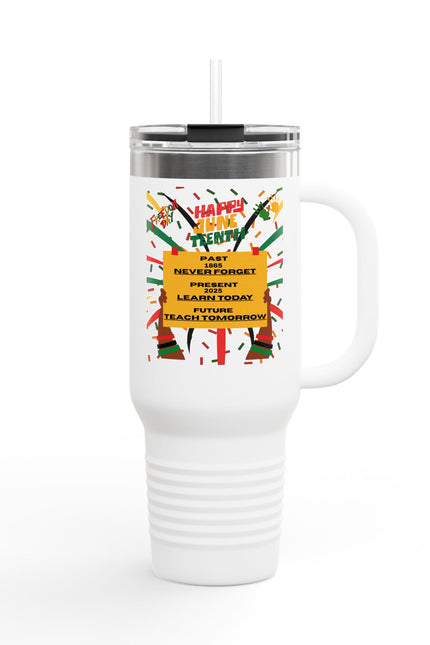 Inspirational Insulated Travel Mug - 40oz - Perfect for Teachers & Students - Stay Motivated On-the-Go