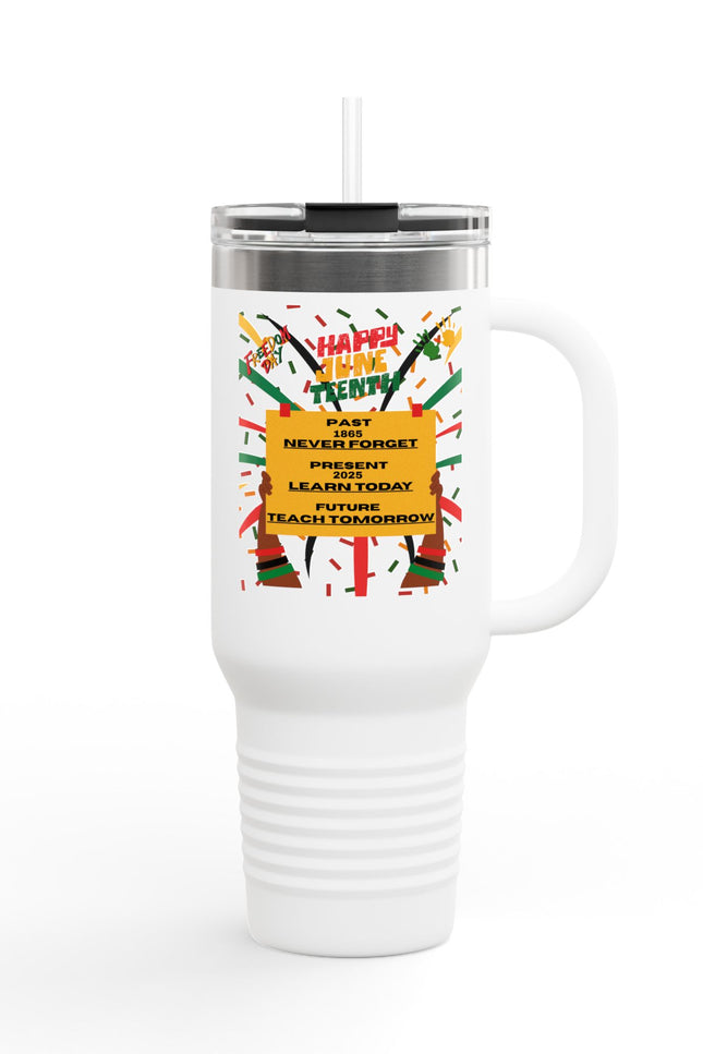 Inspirational Insulated Travel Mug - 40oz - Perfect for Teachers & Students - Stay Motivated On-the-Go