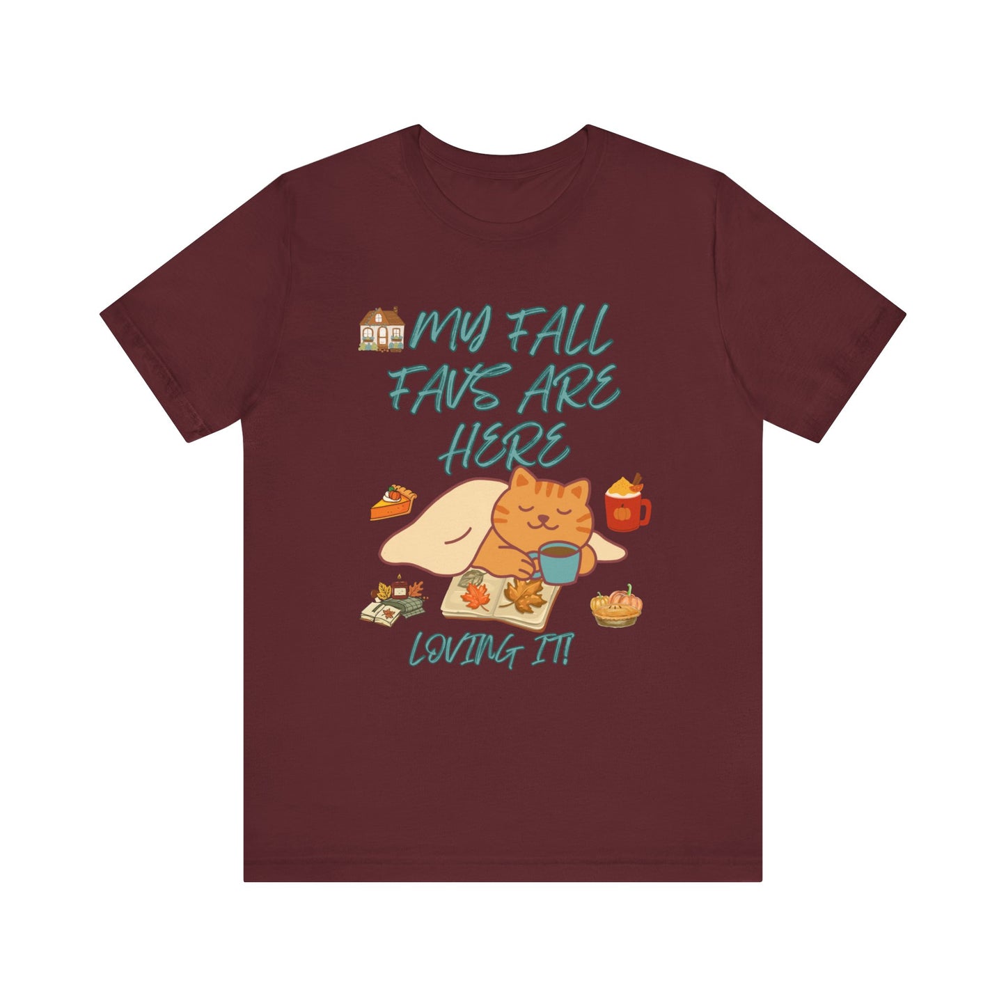 Fall Unisex Tee - Cozy Autumn Vibes Shirt