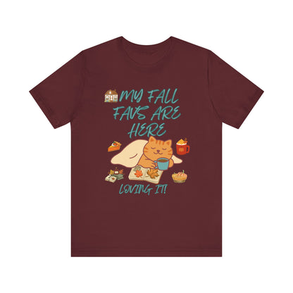 Fall Unisex Tee - Cozy Autumn Vibes Shirt