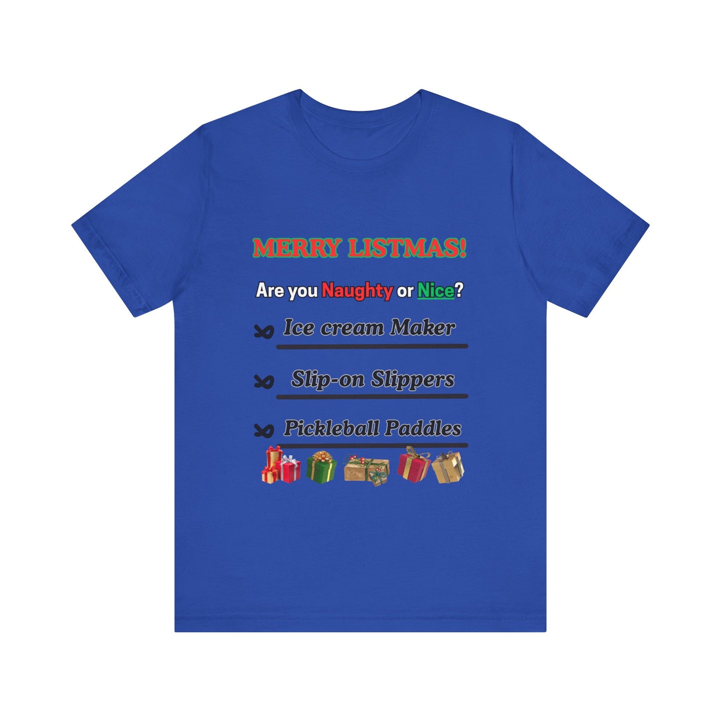 Christmas Short Sleeve Tee - Merry Christmas Shirt