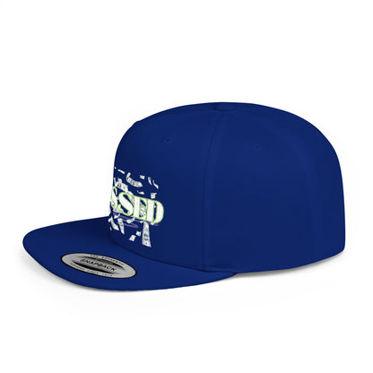 BOSSED Flat Bill Snapback Hat - Stylish Cap for Confident Individuals