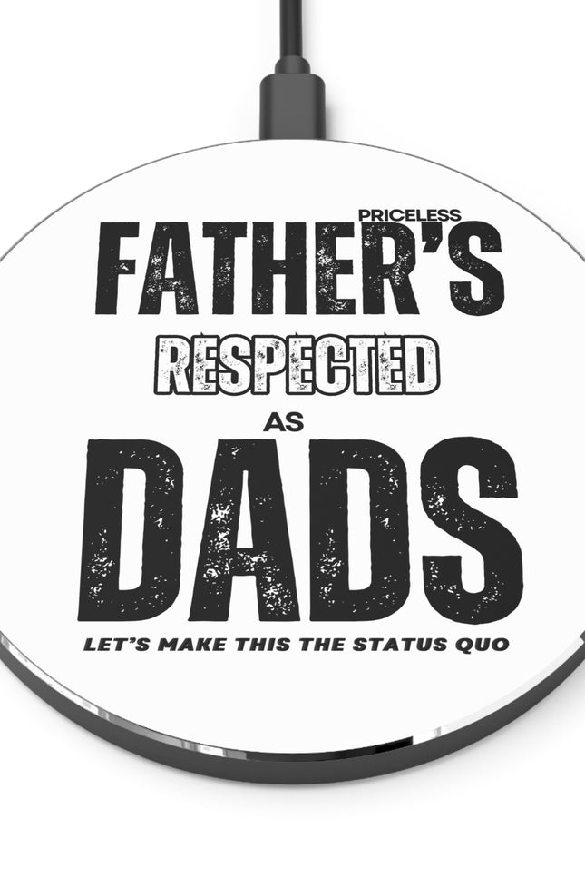 Dad's Wireless Charger - Fast Charging Pad for Father's Day & Everyday Use