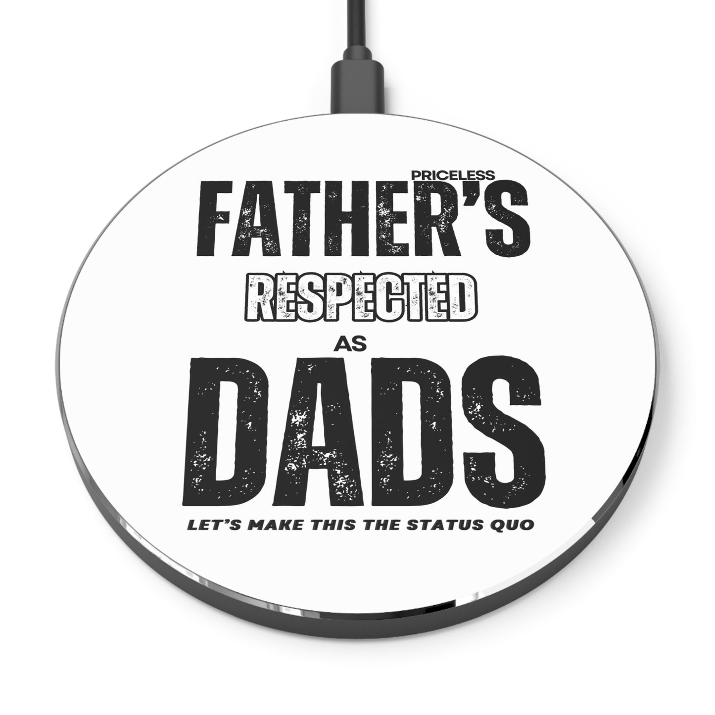 Dad's Wireless Charger - Fast Charging Pad for Father's Day & Everyday Use
