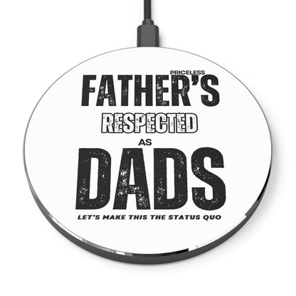 Dad's Wireless Charger - Fast Charging Pad for Father's Day & Everyday Use