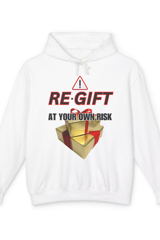 Funny Holiday Hoodies - Unisex Lightweight Hooded Sweatshirt