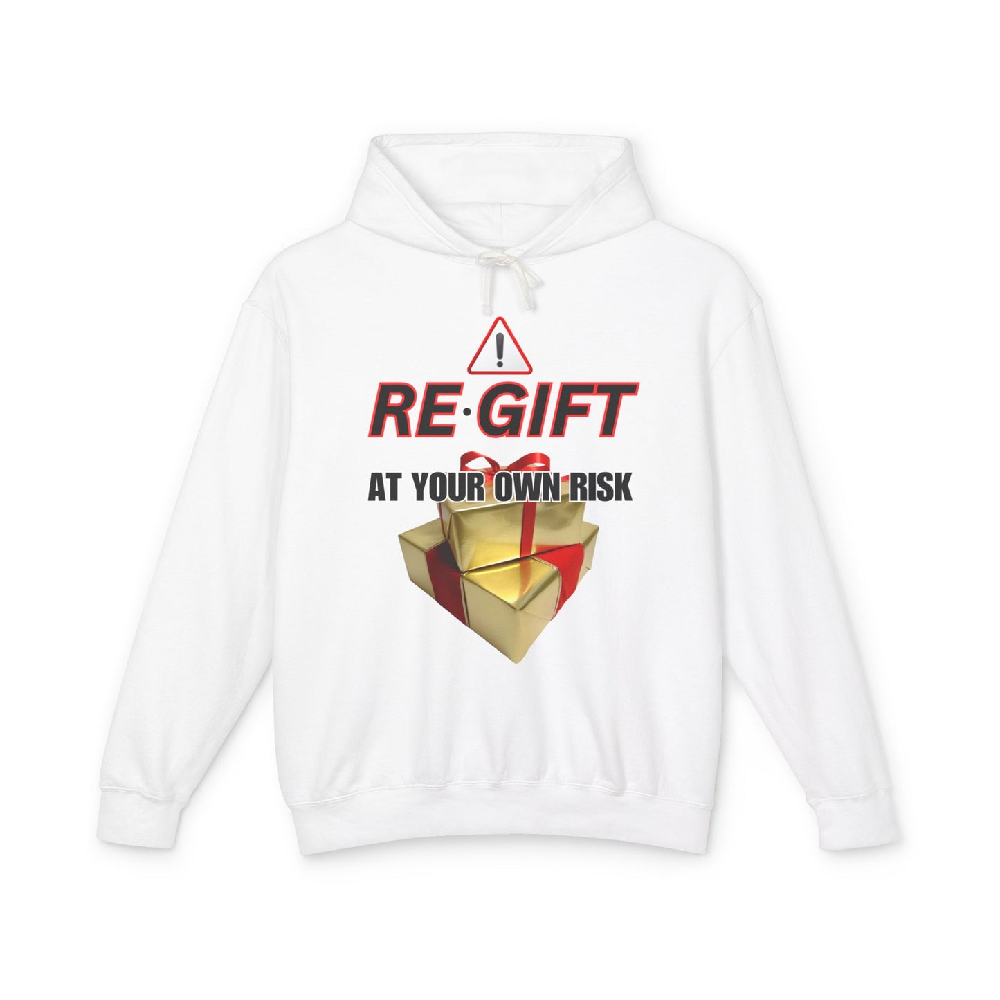 Funny Holiday Hoodies - Unisex Lightweight Hooded Sweatshirt