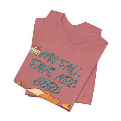 Fall Unisex Tee - Cozy Autumn Vibes Shirt