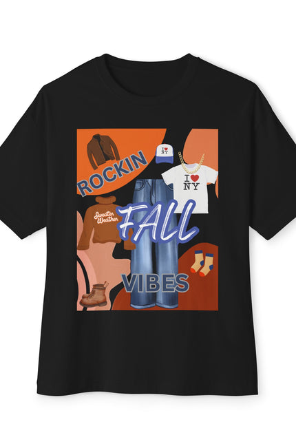 Fall Oversized Boxy Tee