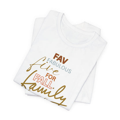 Fall Family Tee - Unisex Jersey