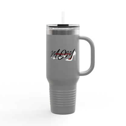 Stylish Insulated Travel Mug for Fashion Lovers - 40oz with Sassy Design