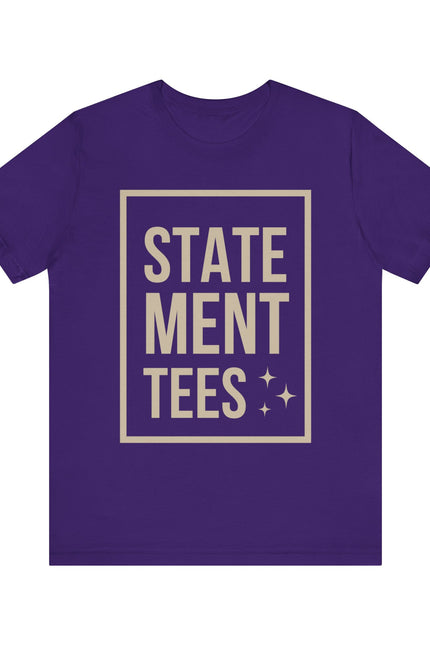Chic Statement Tee - Casual Wear, Gift for Friends, Fashion Statement, Everyday Comfort, Cool Graphic Tee