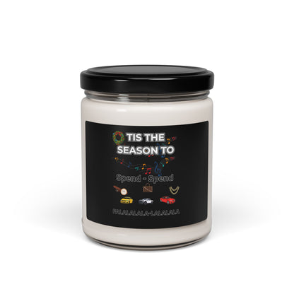 Festive Scented Candle, Holiday Home Decor, Aromatherapy Gift, Seasonal Candle, Cozy Vibes, Home Fragrance