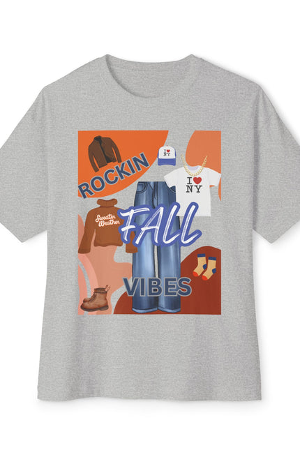 Fall Oversized Boxy Tee