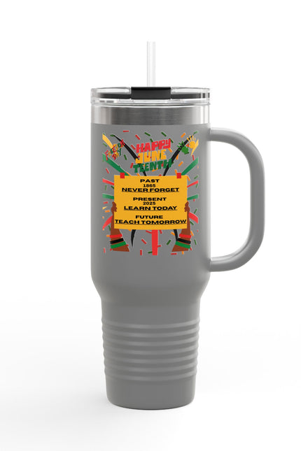 Inspirational Insulated Travel Mug - 40oz - Perfect for Teachers & Students - Stay Motivated On-the-Go