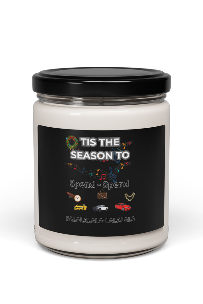 Festive Scented Candle, Holiday Home Decor, Aromatherapy Gift, Seasonal Candle, Cozy Vibes, Home Fragrance