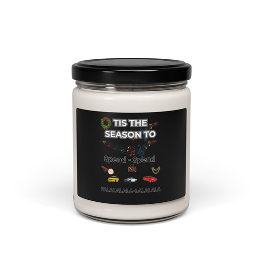 Festive Scented Candle, Holiday Home Decor, Aromatherapy Gift, Seasonal Candle, Cozy Vibes, Home Fragrance