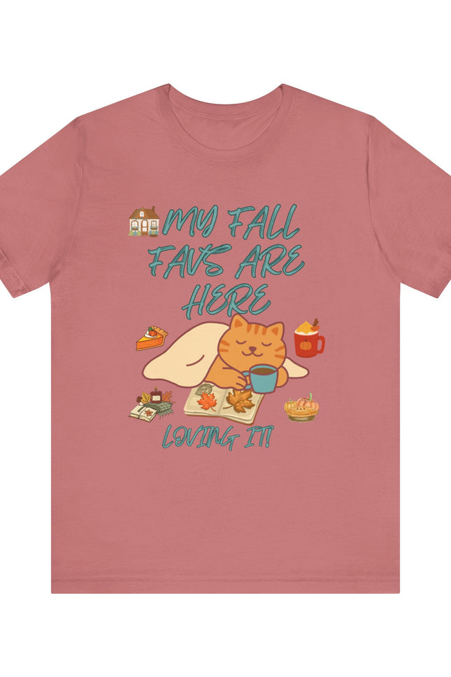 Fall Unisex Tee - Cozy Autumn Vibes Shirt