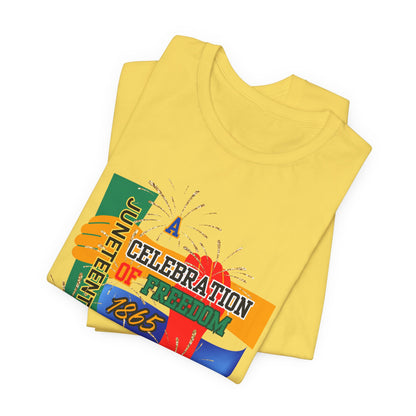 Juneteenth Celebration Unisex Garment-Dyed T-Shirt