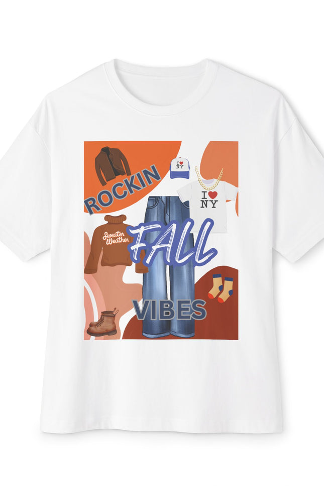 Fall Oversized Boxy Tee
