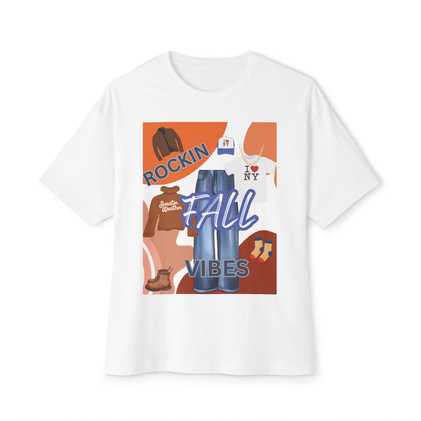 Fall Oversized Boxy Tee