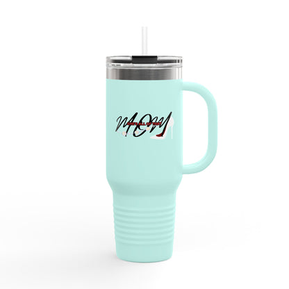 Stylish Insulated Travel Mug for Fashion Lovers - 40oz with Sassy Design